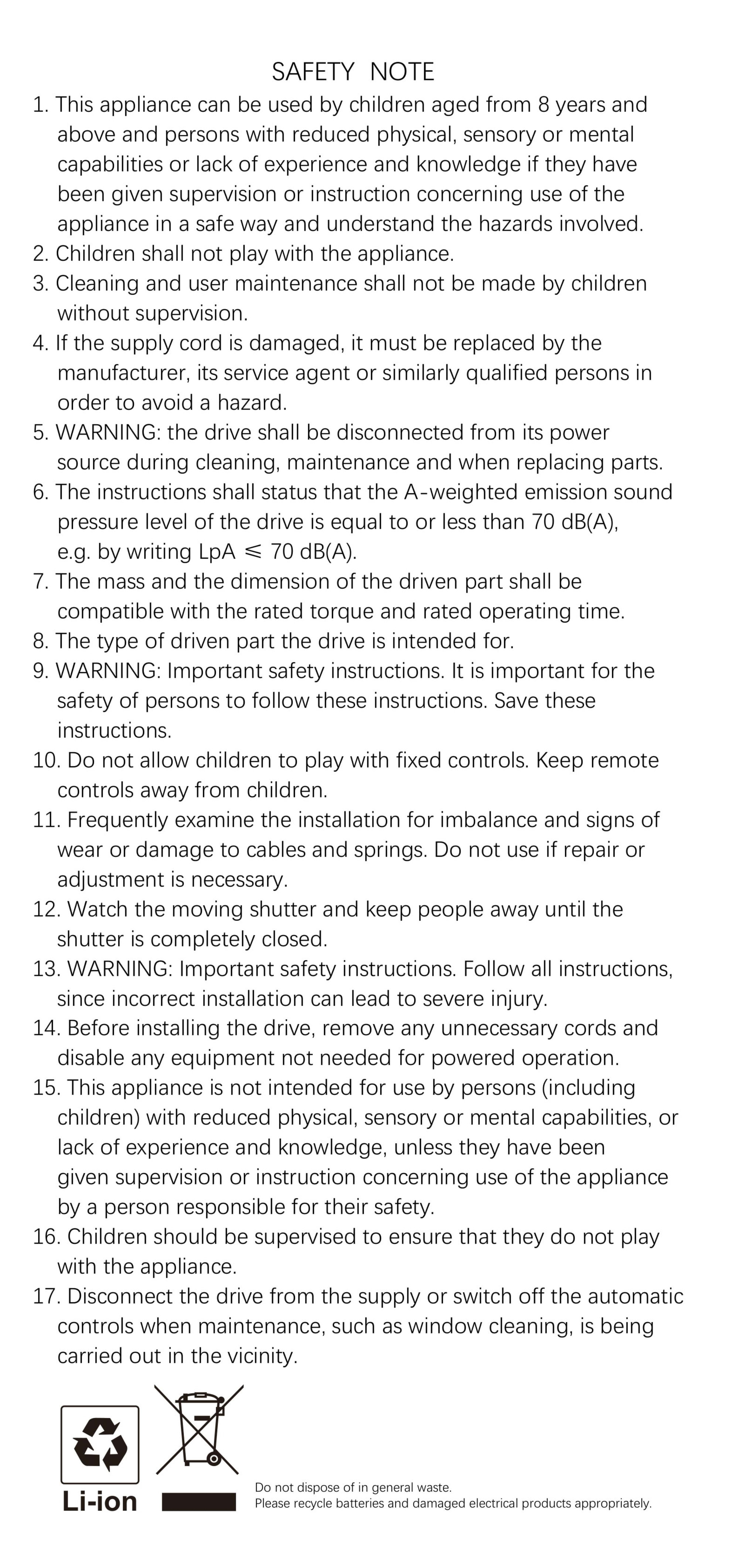 Dooya Tubular Motor Instructions page 15