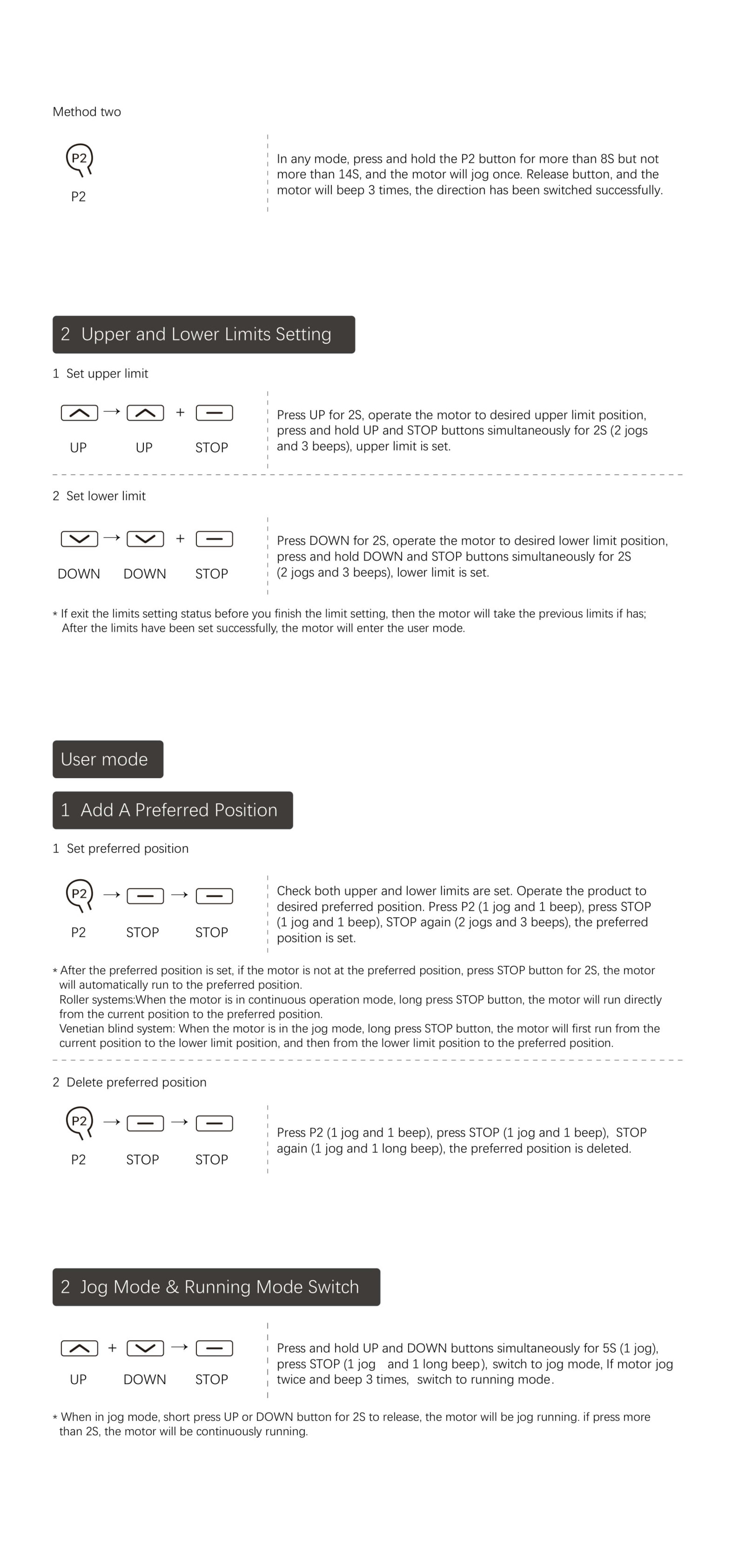 Dooya Tubular Motor Instructions page 18