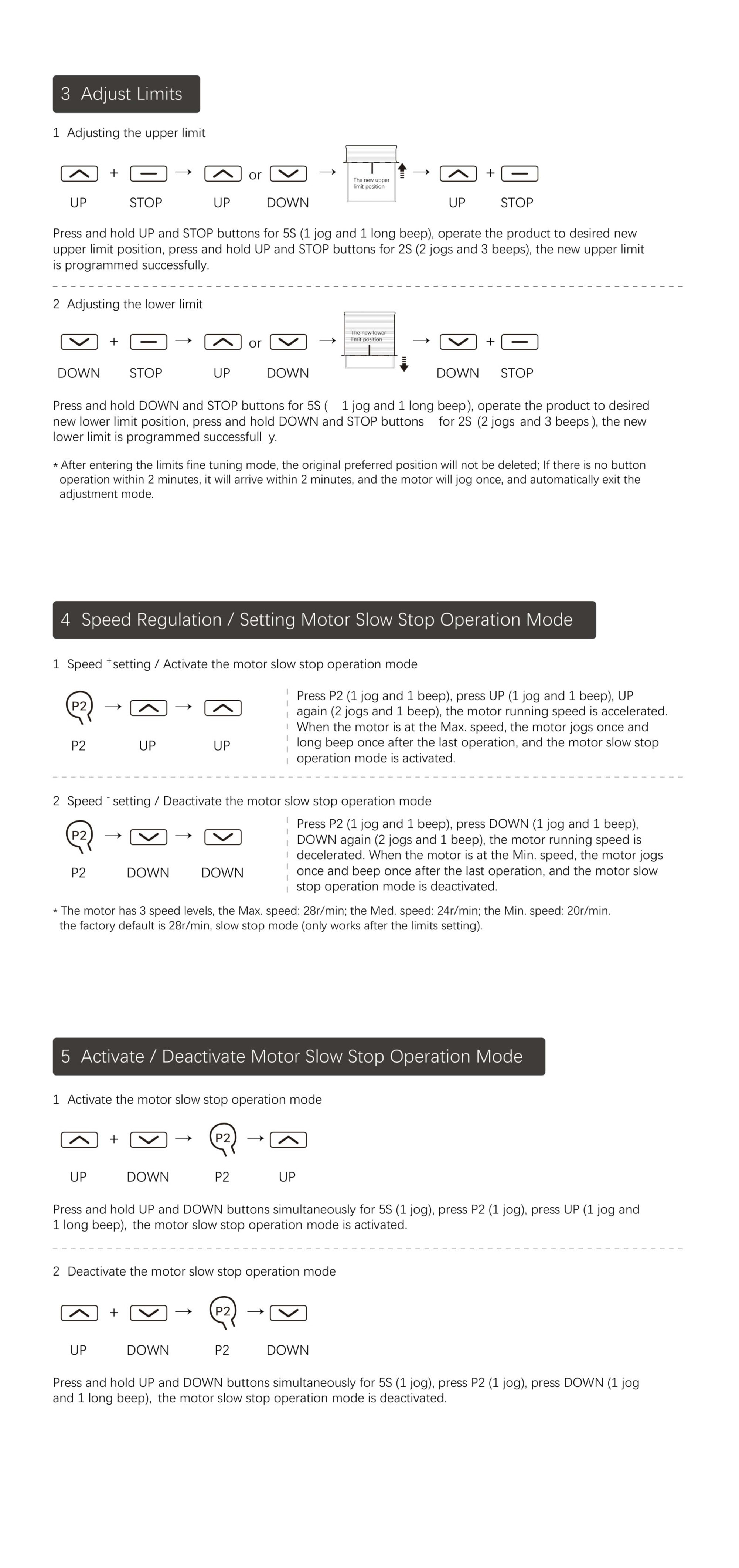 Dooya Tubular Motor Instructions page 19